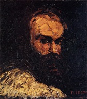 Автопортрет Сезанн 1866г